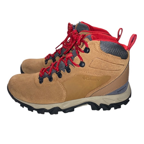 Columbia Men's Newton Ridge Plus Ii Suede Waterproof Hiking Boot Size 7.5 - Picture 3 of 7
